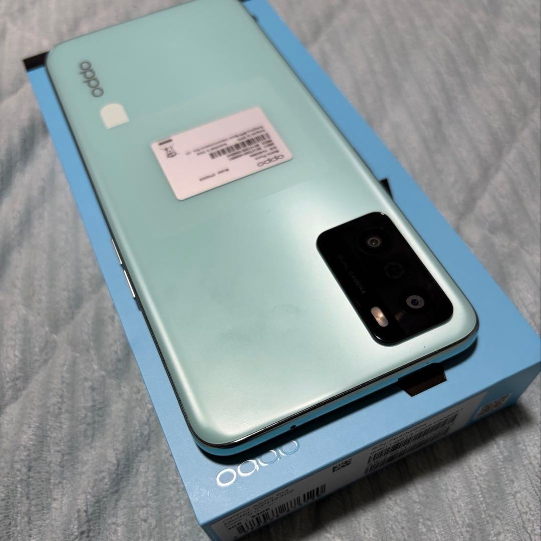 OPPO A55s 5G グリーン SIMフリー 64GB 動作確認済み