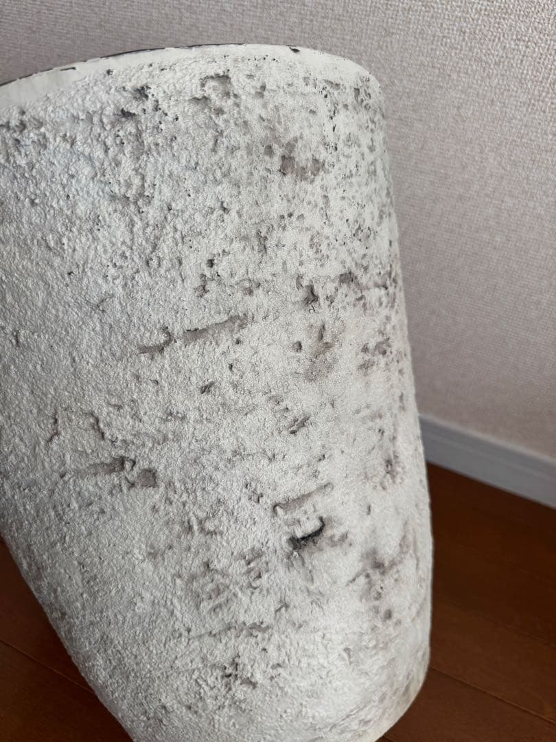 セメント風 プランター 陶器プレート 鉢カバー セット