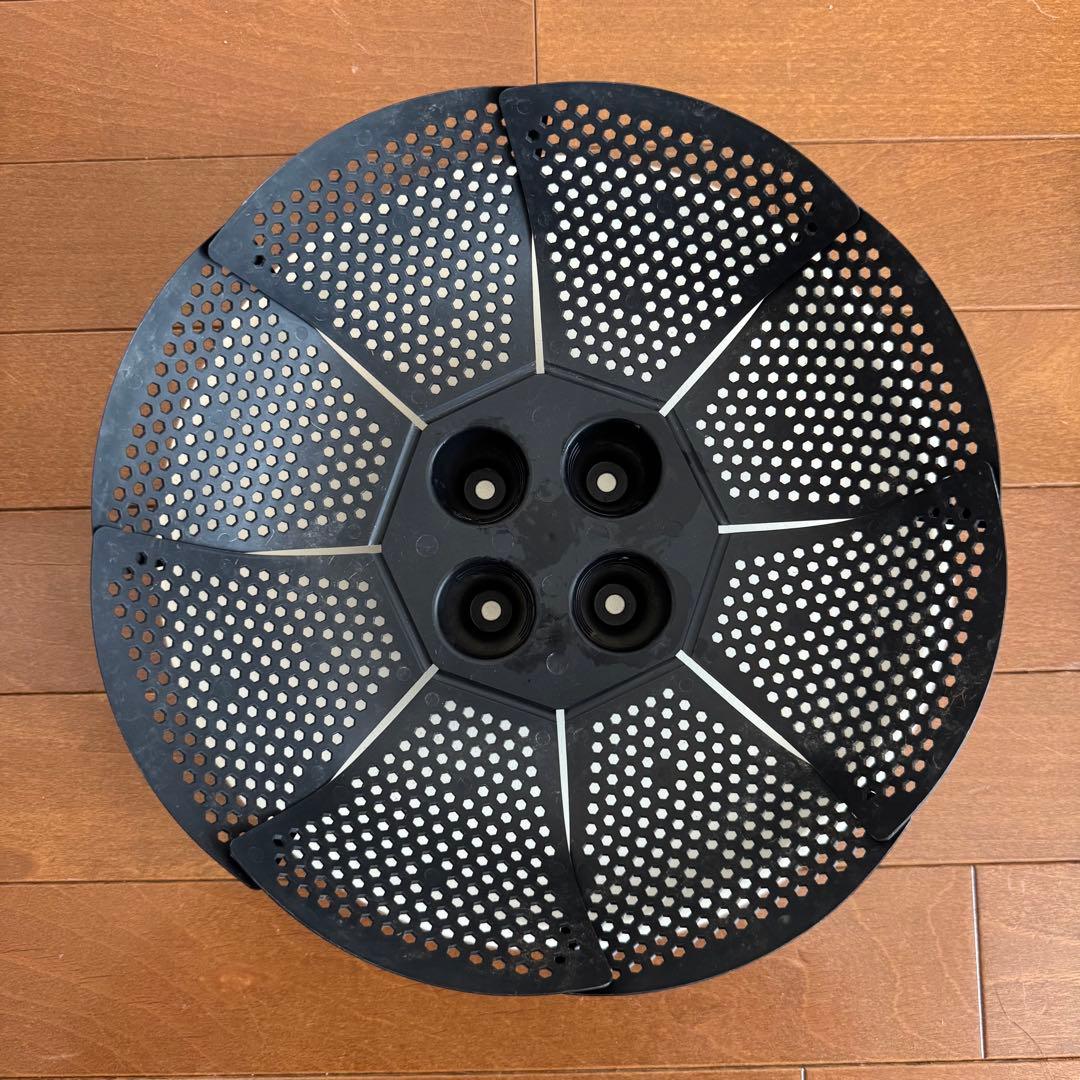 セメント風 プランター 陶器プレート 鉢カバー セット