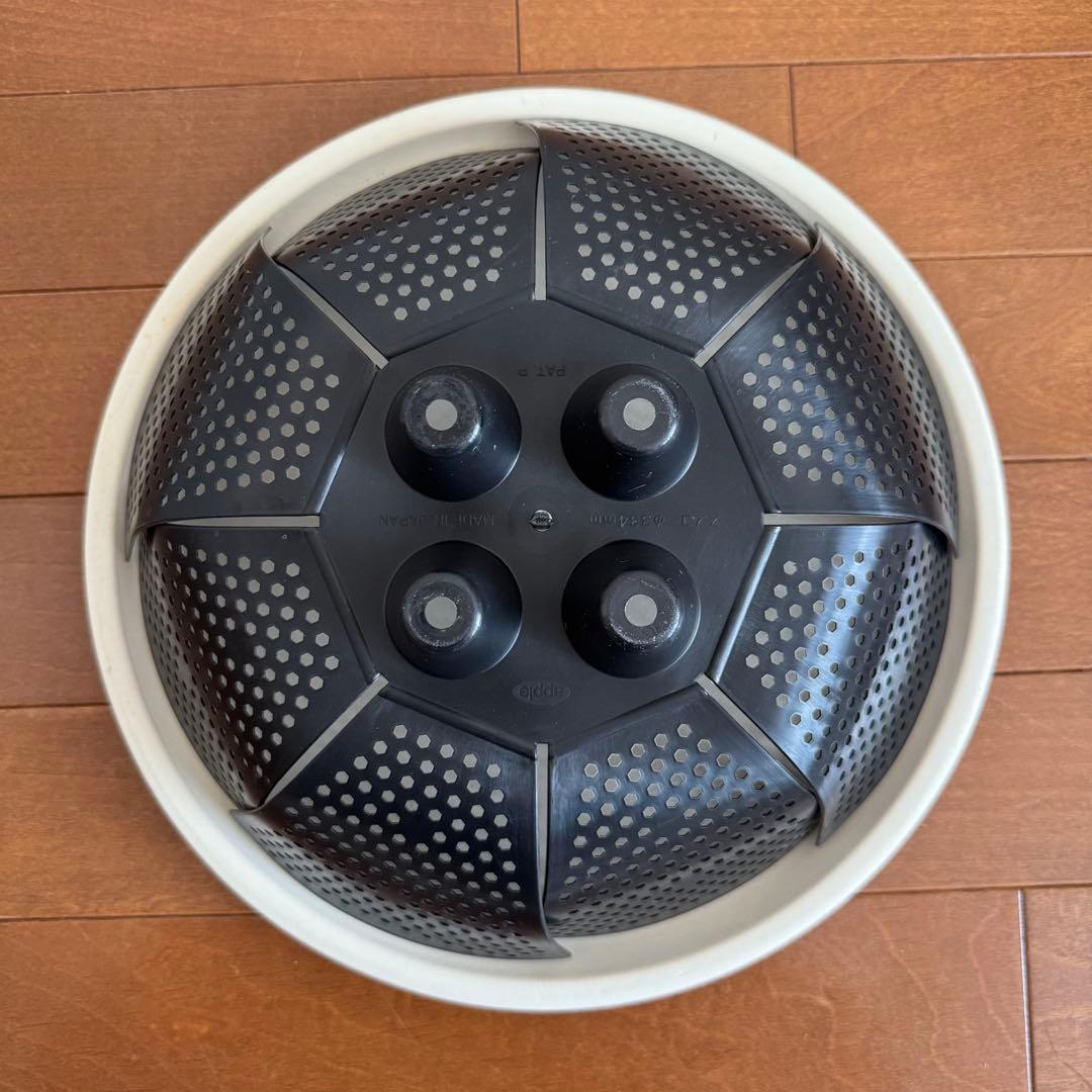 セメント風 プランター 陶器プレート 鉢カバー セット