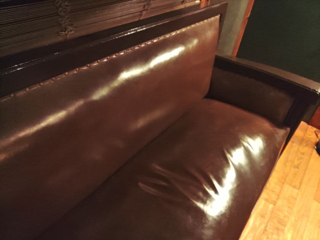 希少　ソファ　帝国銀行　第一銀行本店　渋沢栄一　アンティーク　明治　大正　当時物