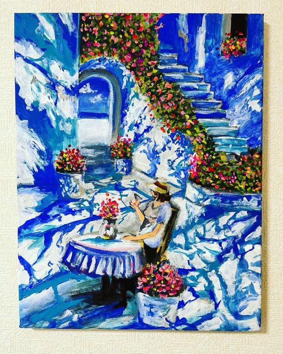 値下げ交渉OK!   リフレッシュ　　アクリル原画