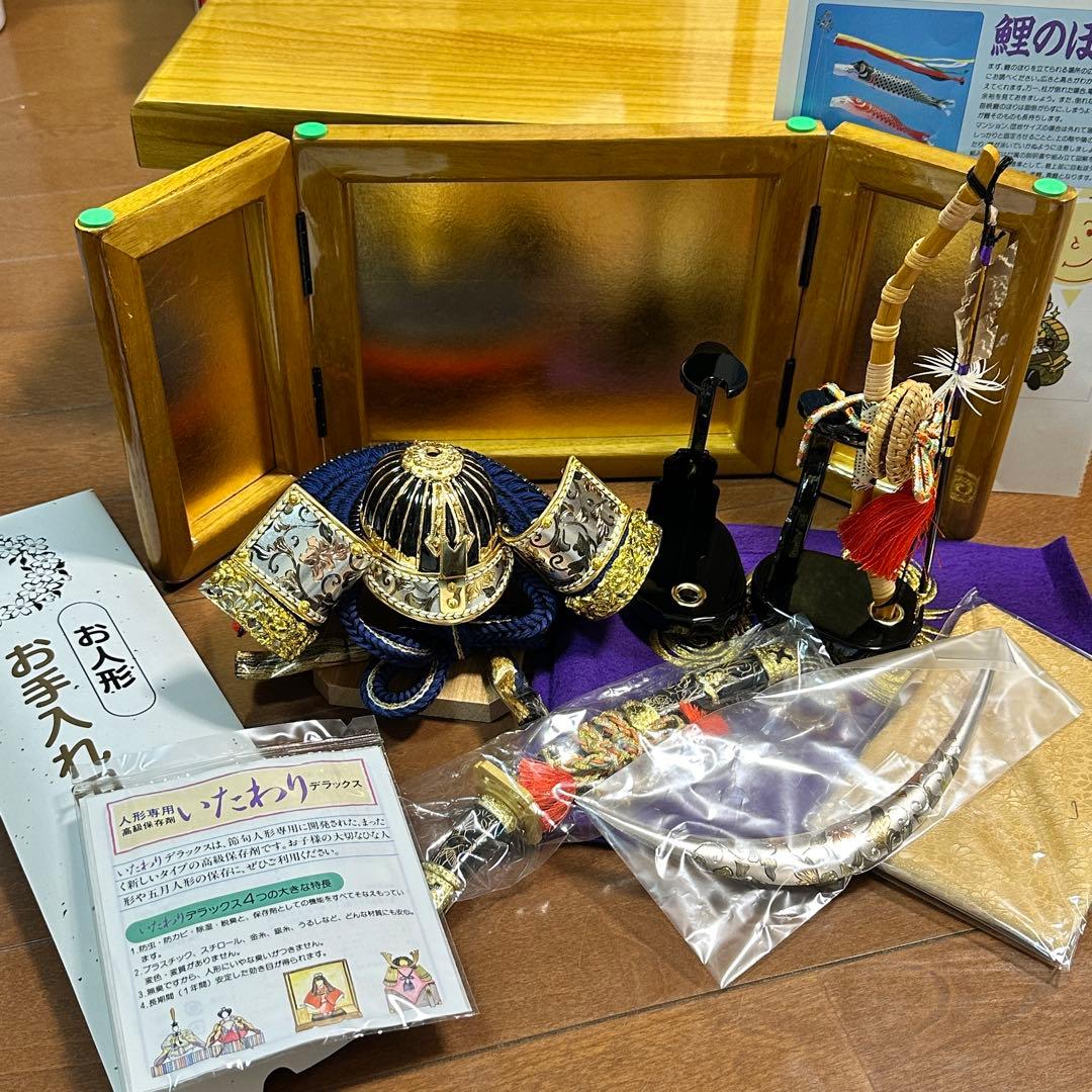 新品未使用 五月人形 端午の節句 桃太郎セット