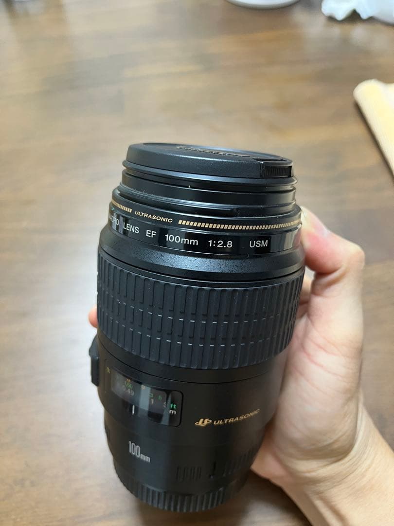 Canon EF100mm F2.8 マクロ USM 単焦点マクロレンズ フル