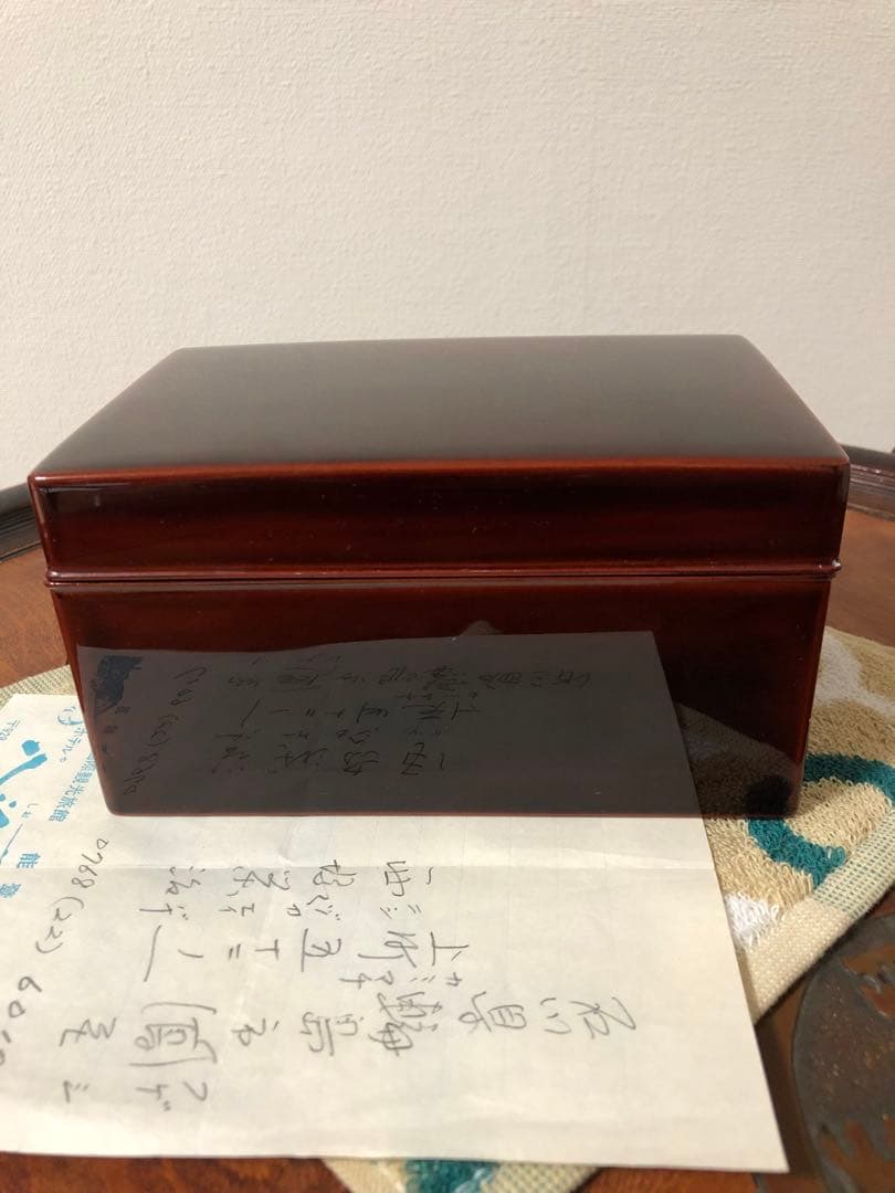 輪島塗・漆小箱