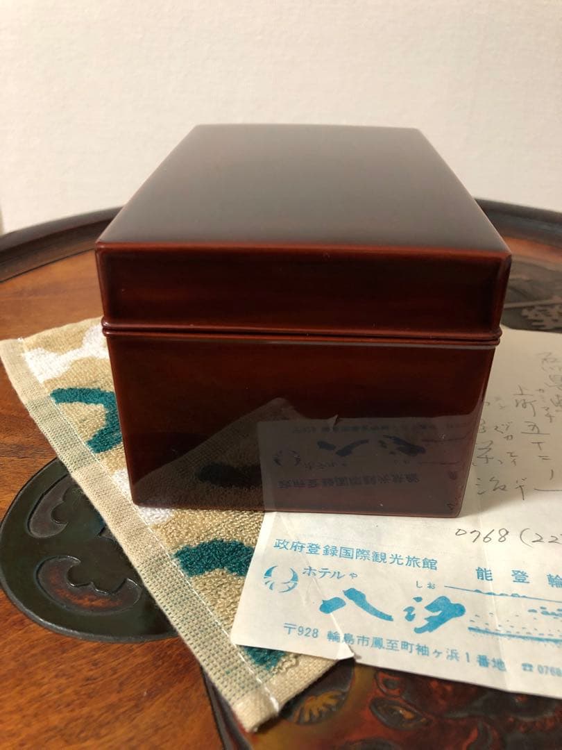 輪島塗・漆小箱