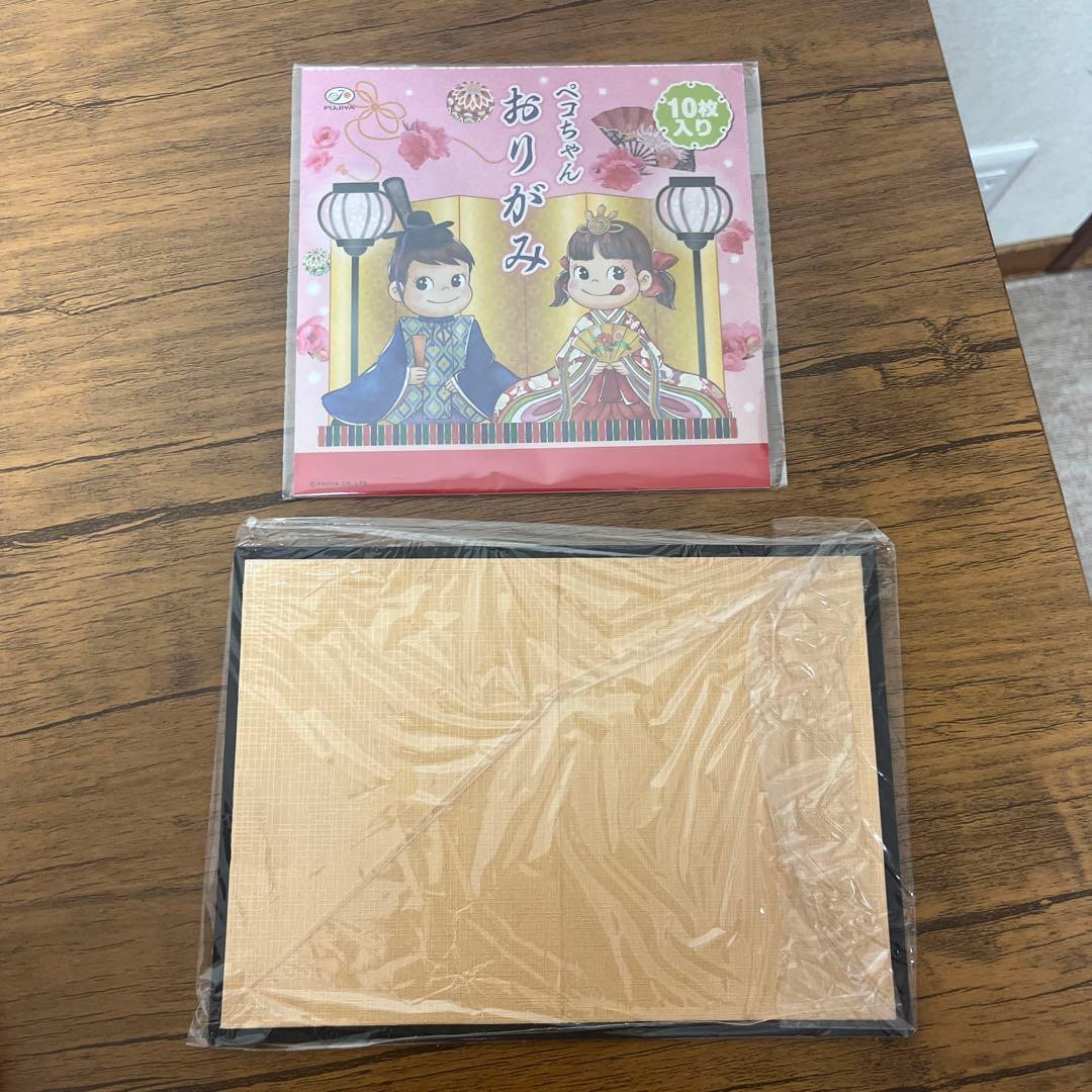 【レア】不二家 ペコポコひな人形 陶器