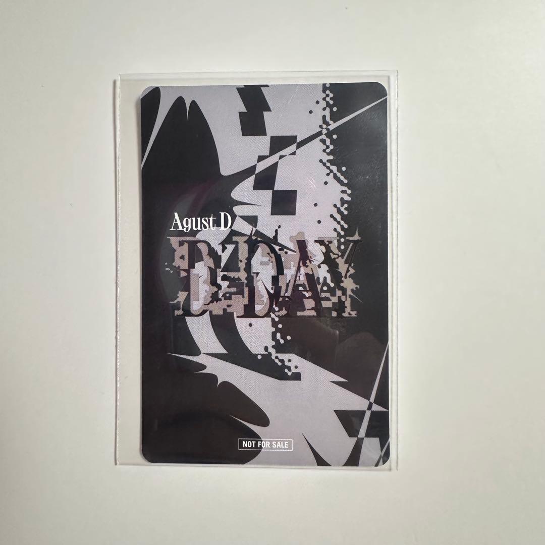 AgustD SUGA アルバム D-DAY JPFCラキドロ トレカ フォトカ