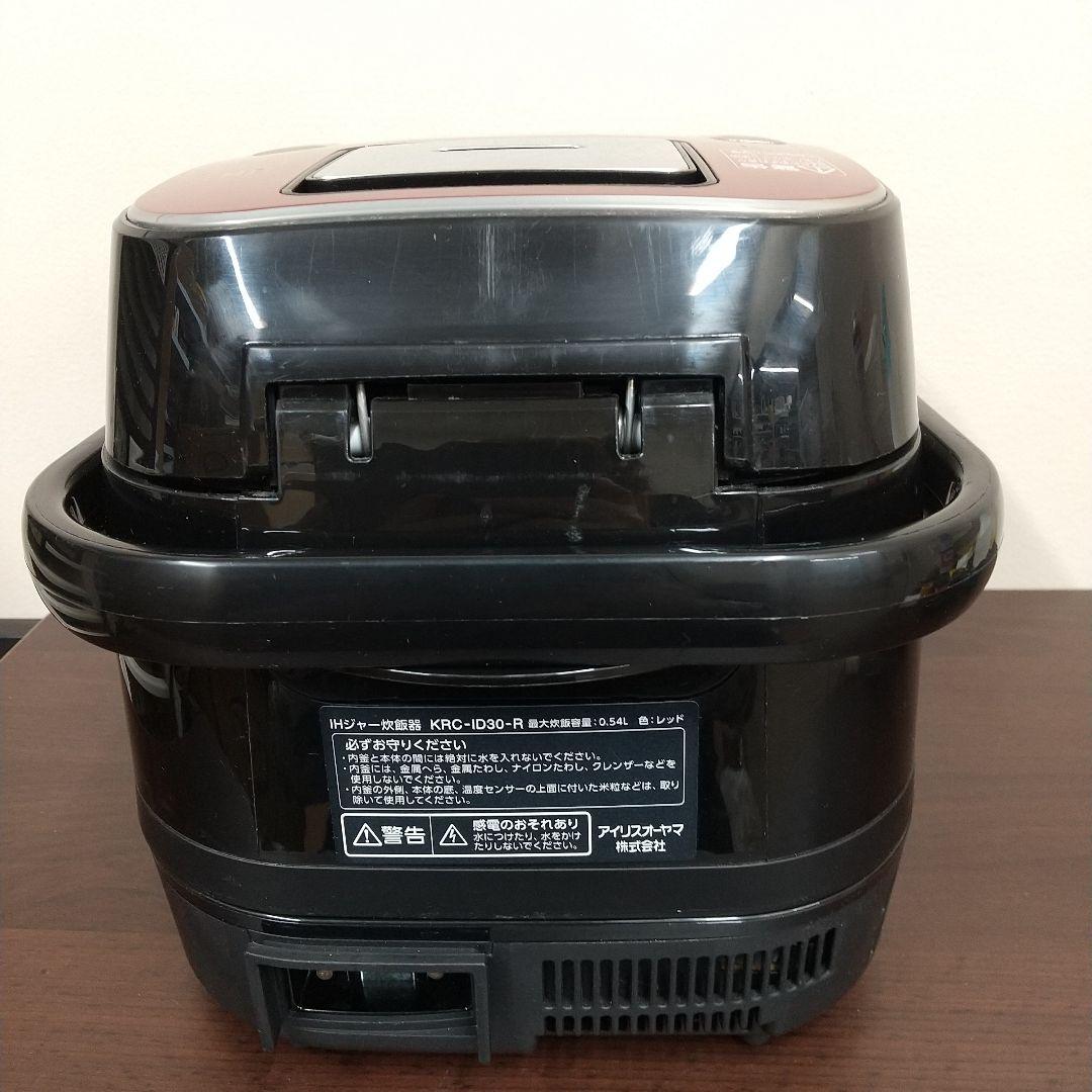 M4 アイリスオーヤマ 21年製 3合炊き 炊飯器 KRC-ID30