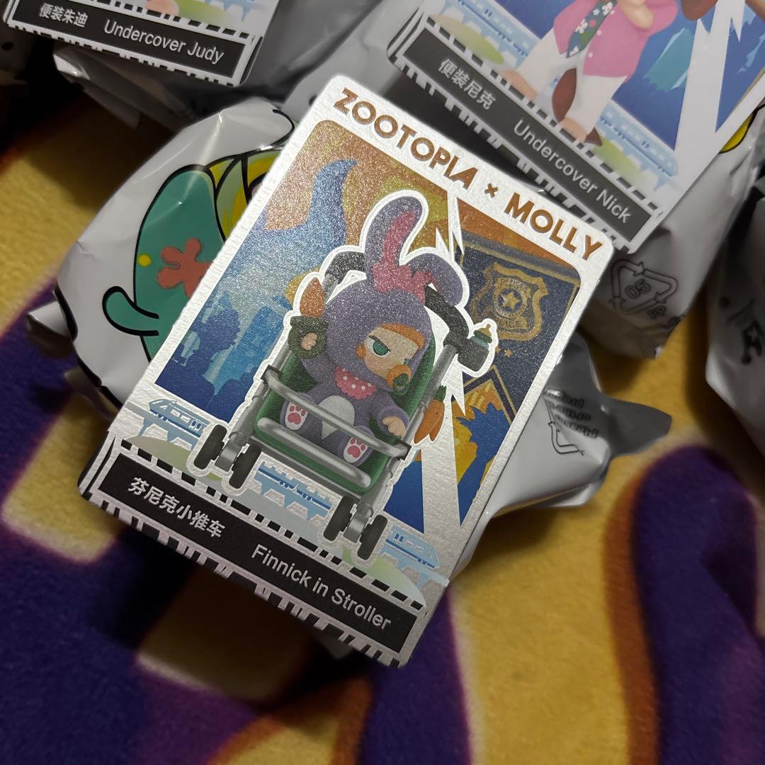 Zootopia x Molly フィギュアセット　コンプリート