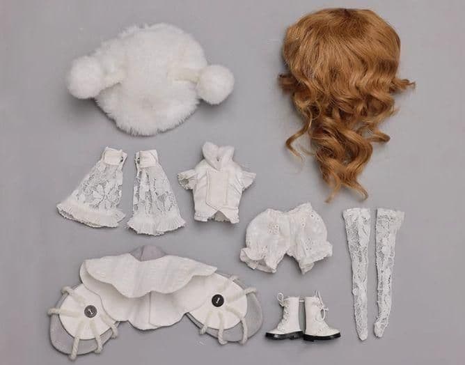 AX970 BJD 1/6 ドール本体 Finni 球体関節人形 ハンドメイド