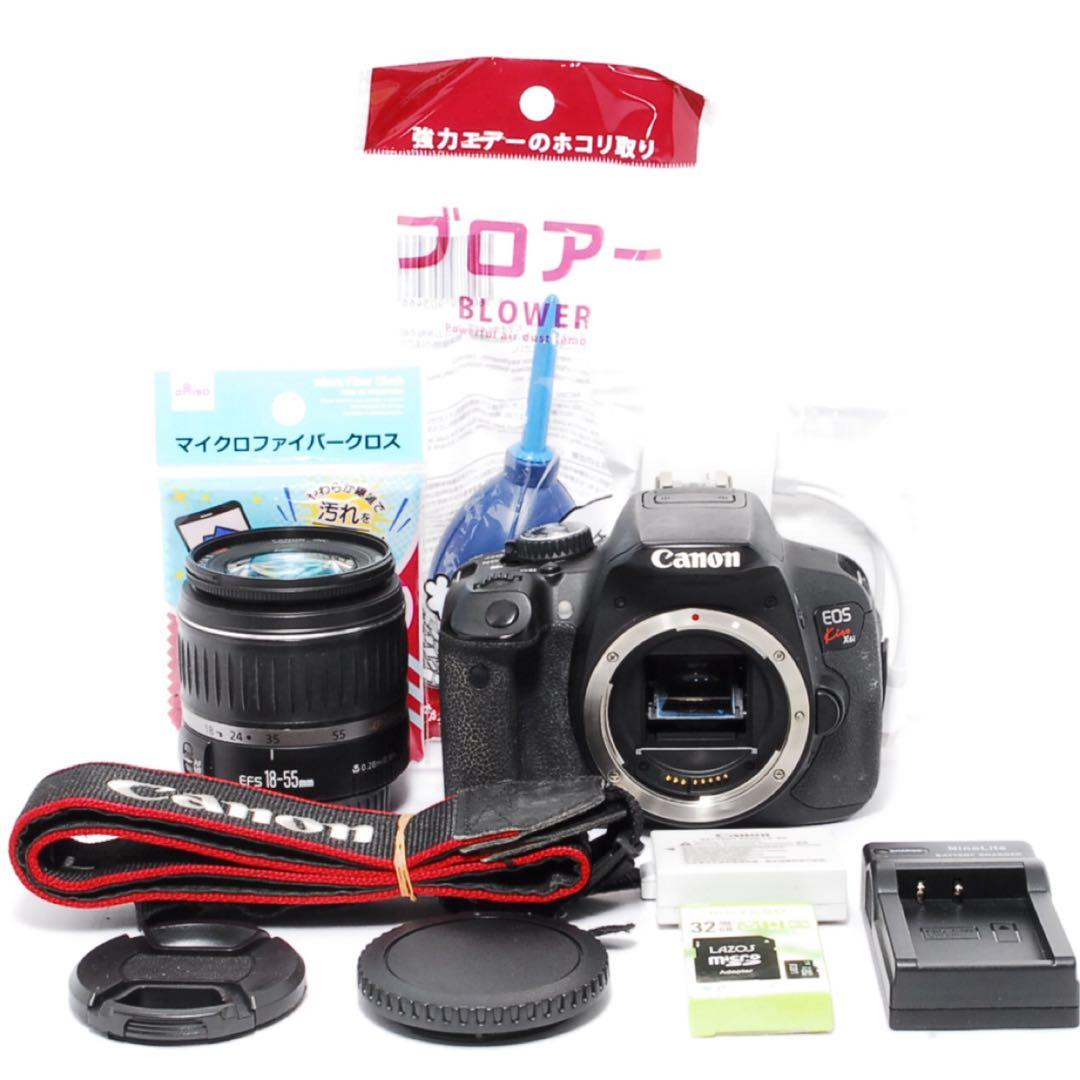 Canon Kiss X6i◆シャッター数少なめ◆すぐ使える◆美品◆スマホ転送◆
