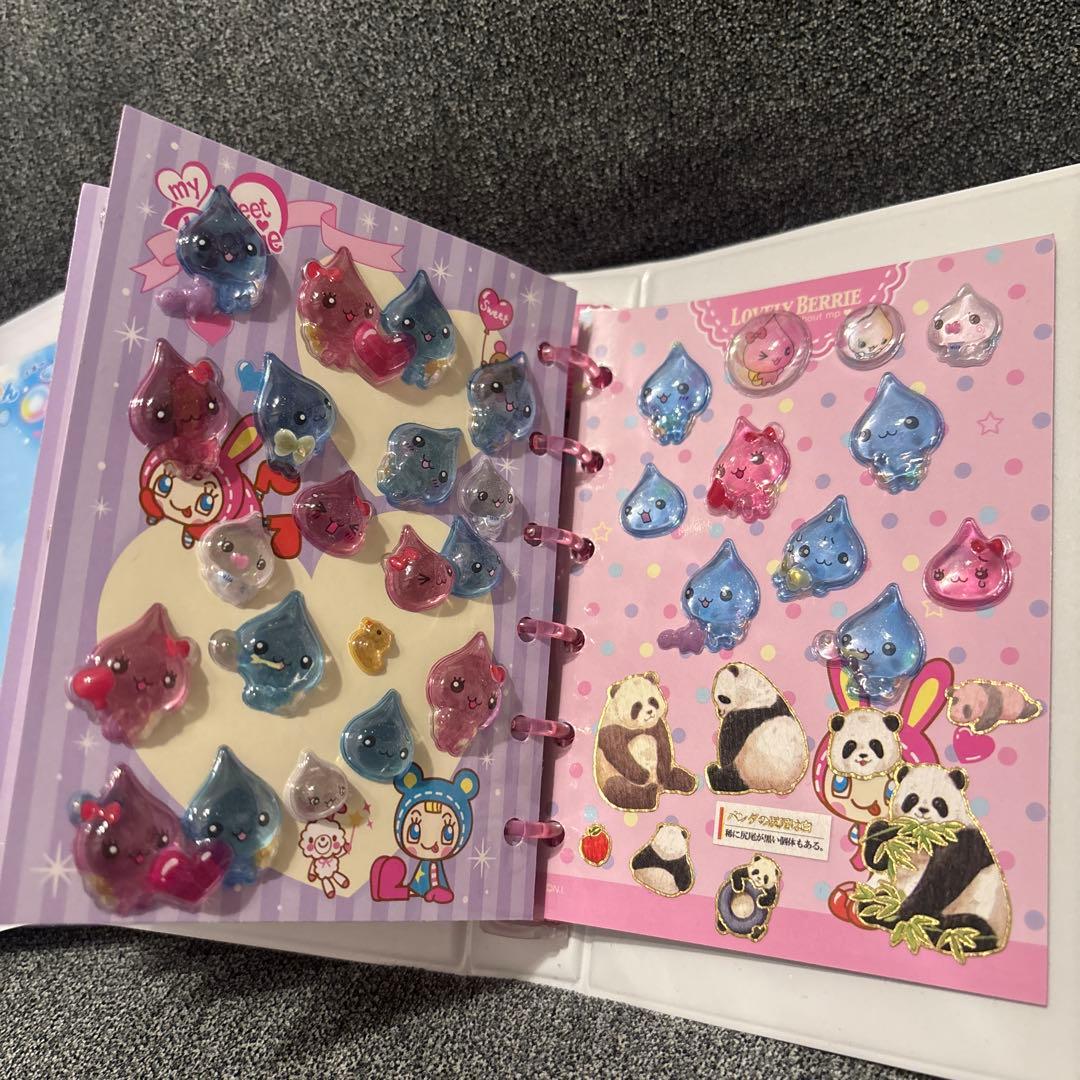 シール帳　完成品　2冊セット　ボンボンドロップシール