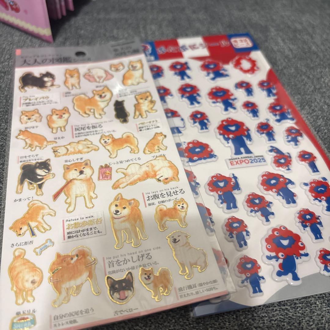 シール帳　完成品　2冊セット　ボンボンドロップシール