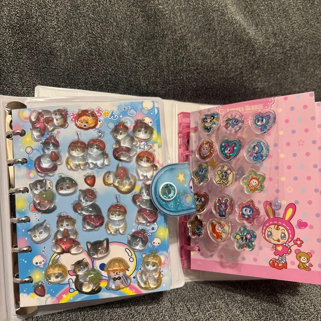 シール帳　完成品　2冊セット　ボンボンドロップシール