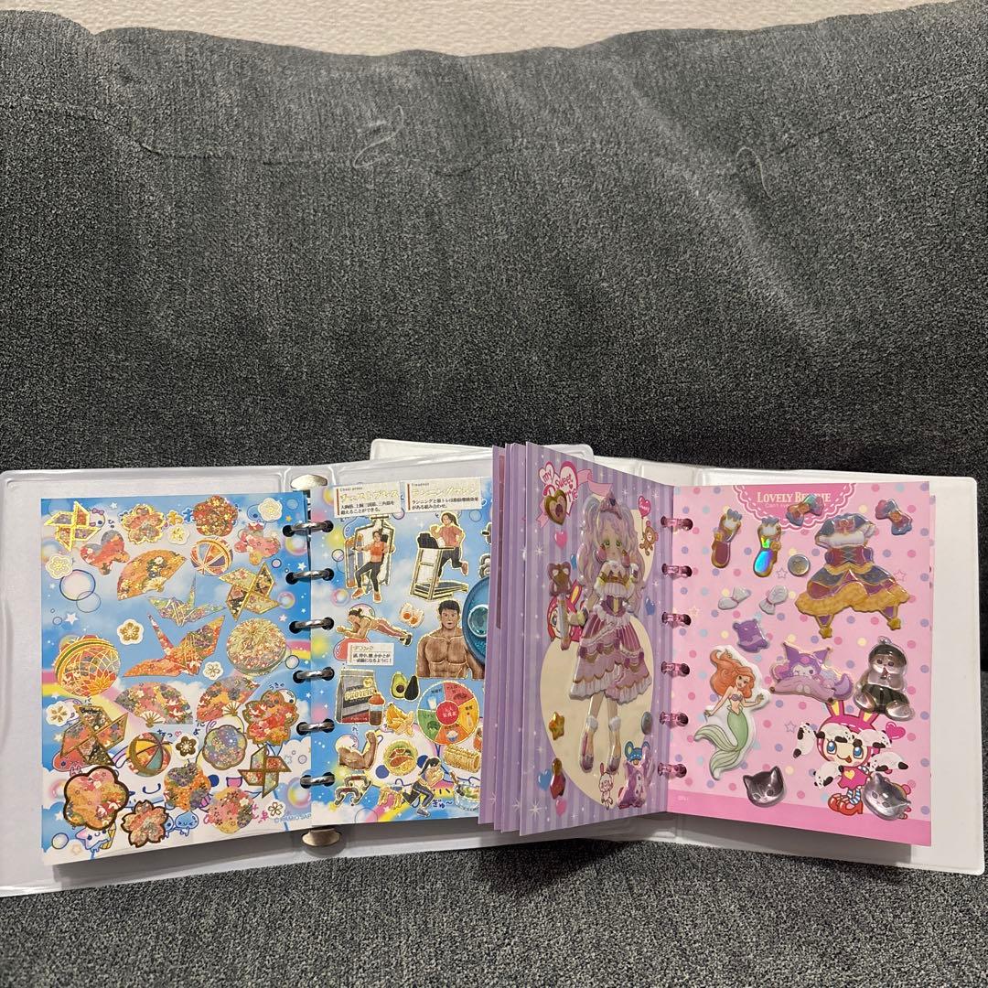 シール帳　完成品　2冊セット　ボンボンドロップシール