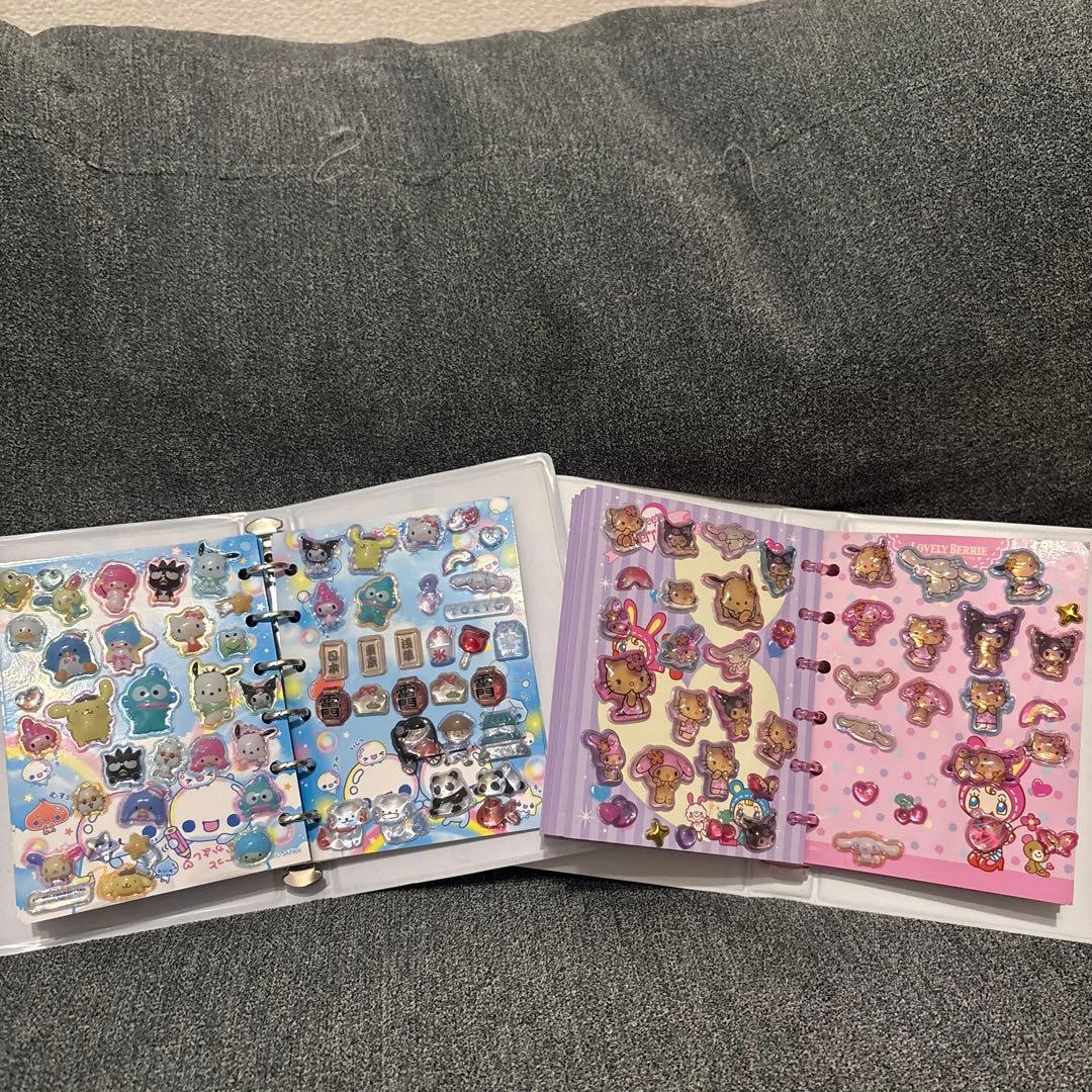 シール帳　完成品　2冊セット　ボンボンドロップシール