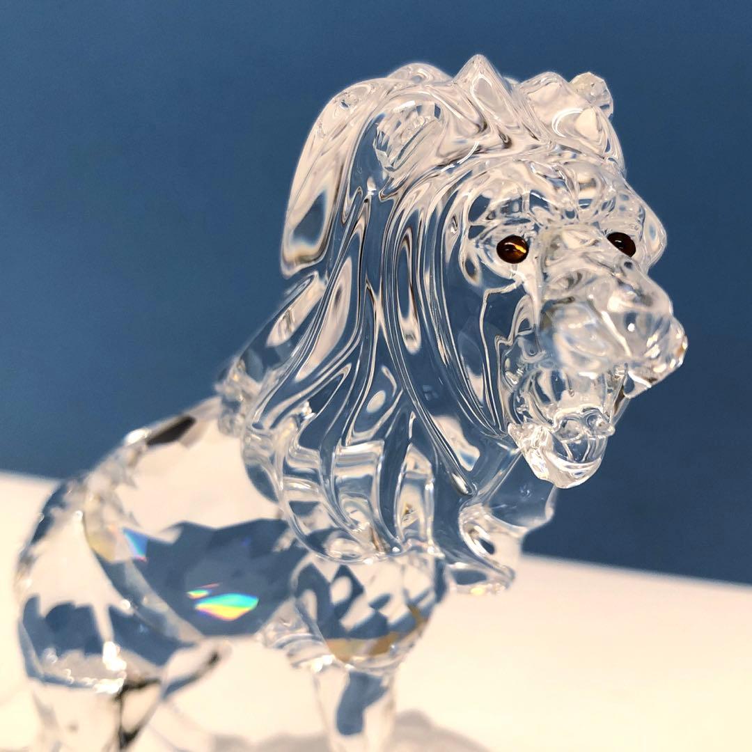 【値下げ×】スワロフスキー　ライオン　オブジェ【廃盤】