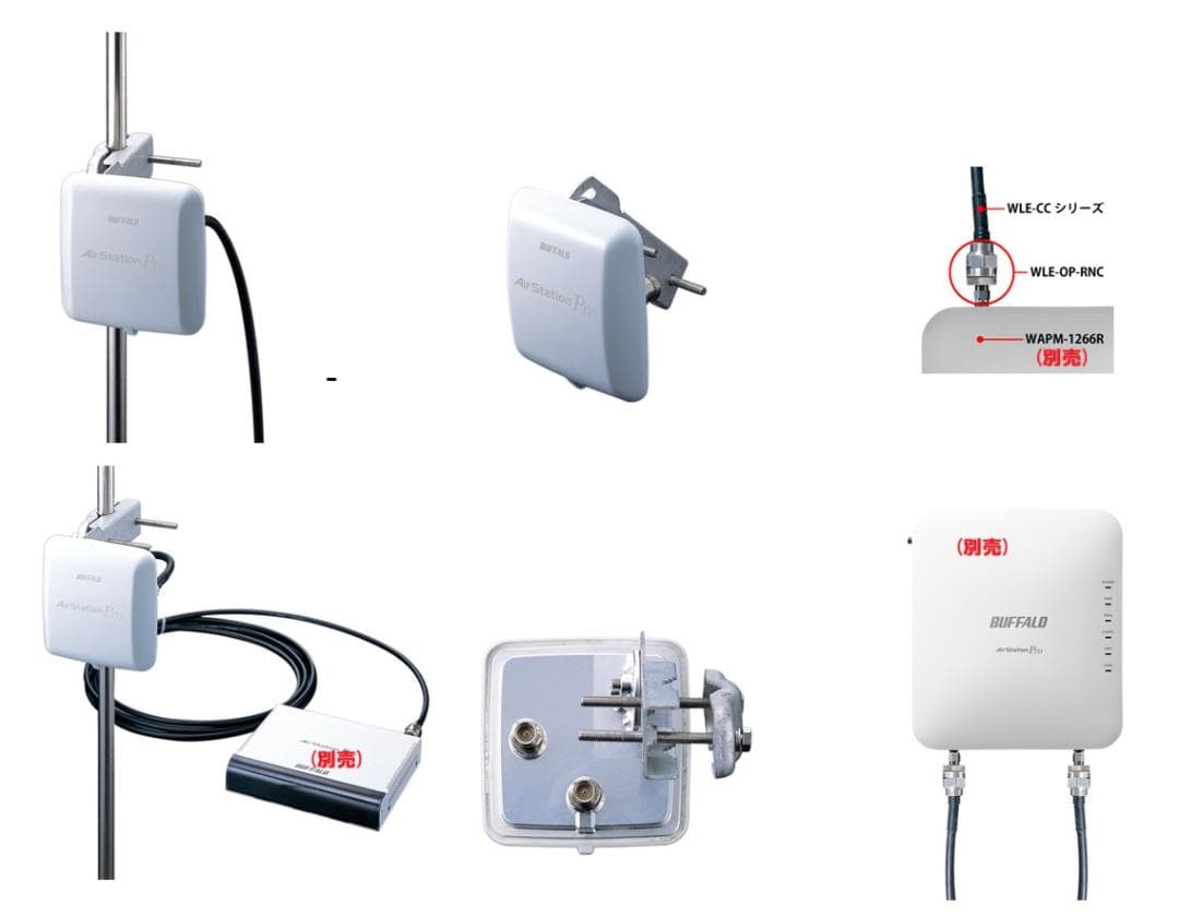 屋外用無線LAN(Wi-Fi)指向性アンテナ