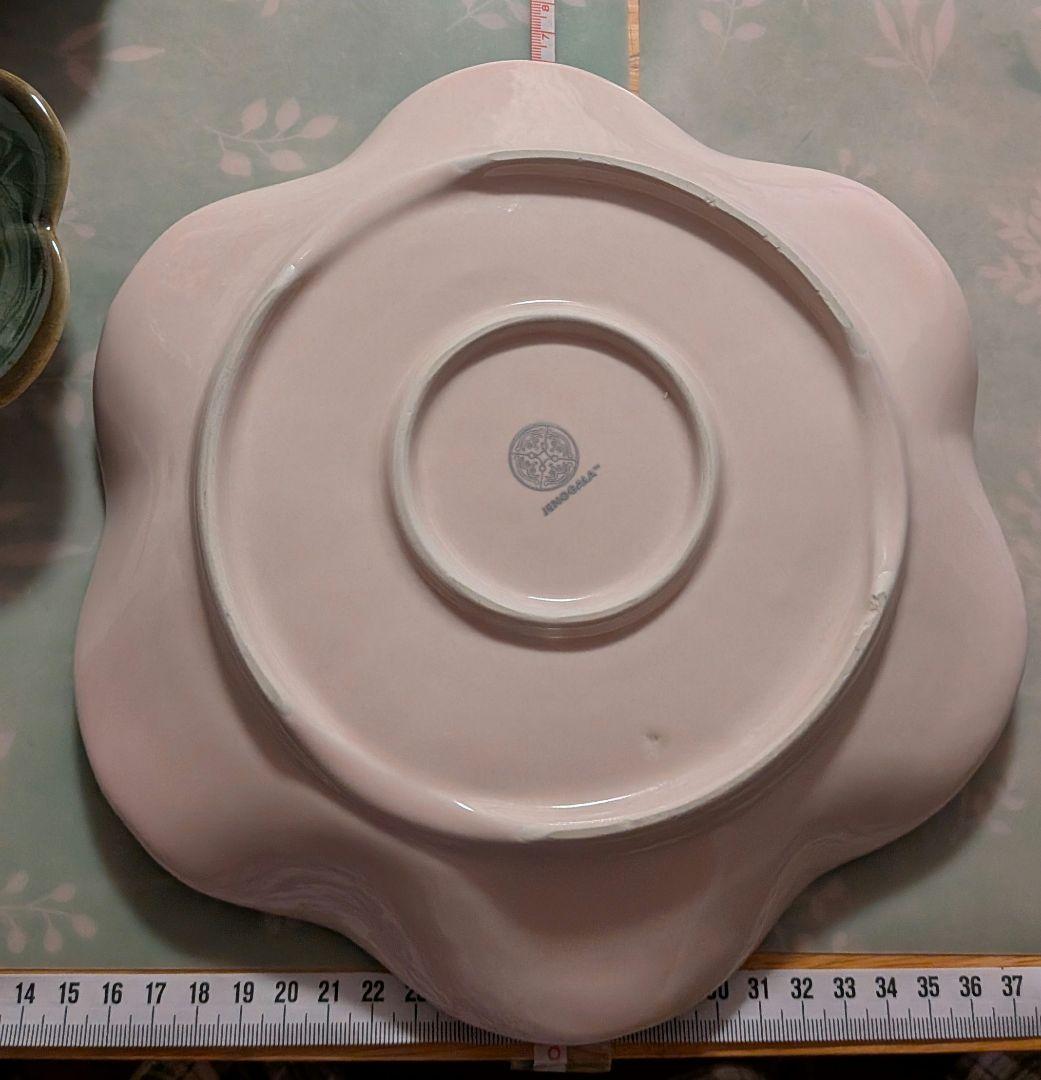 ジェンガラ焼き、箸置き2つ、皿　4枚合計6点セット