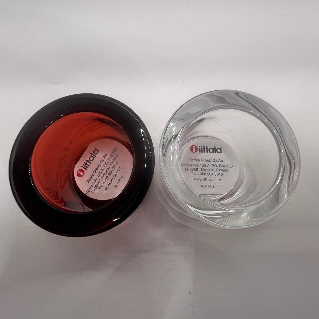 ittala × marimekko Kivi キャンドルホルダー 2色セット
