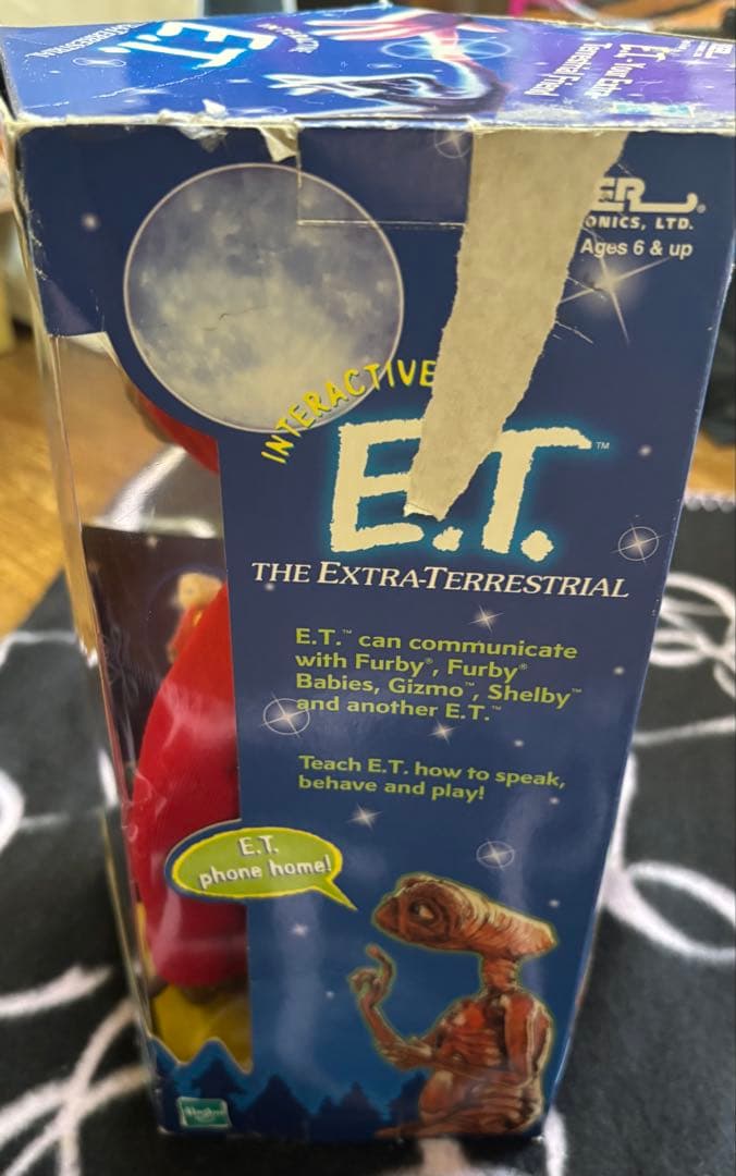 未使用完動品E.T. Interactive2000年タカラ・ タイガー社箱説付