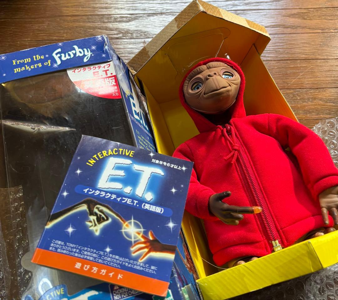 未使用完動品E.T. Interactive2000年タカラ・ タイガー社箱説付