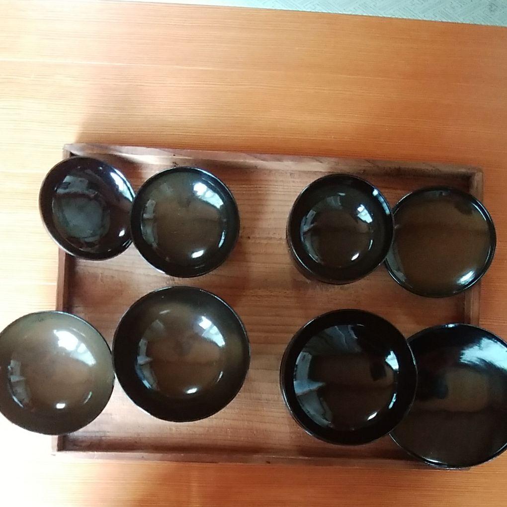 本膳 漆椀セット 10 人分 昭和物