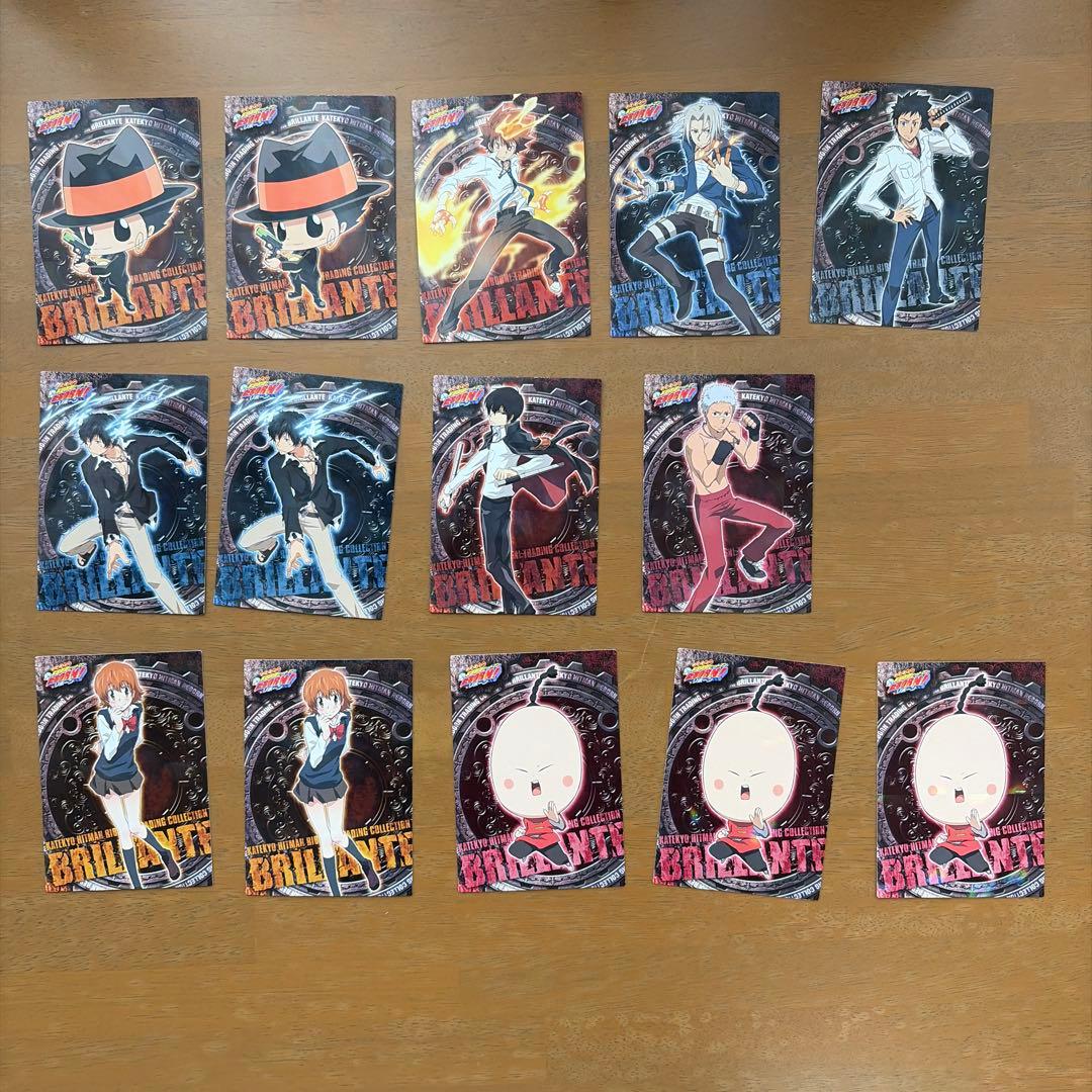家庭教師ヒットマンREBORN トレカ　BRILLANTE 43枚+おまけ2枚
