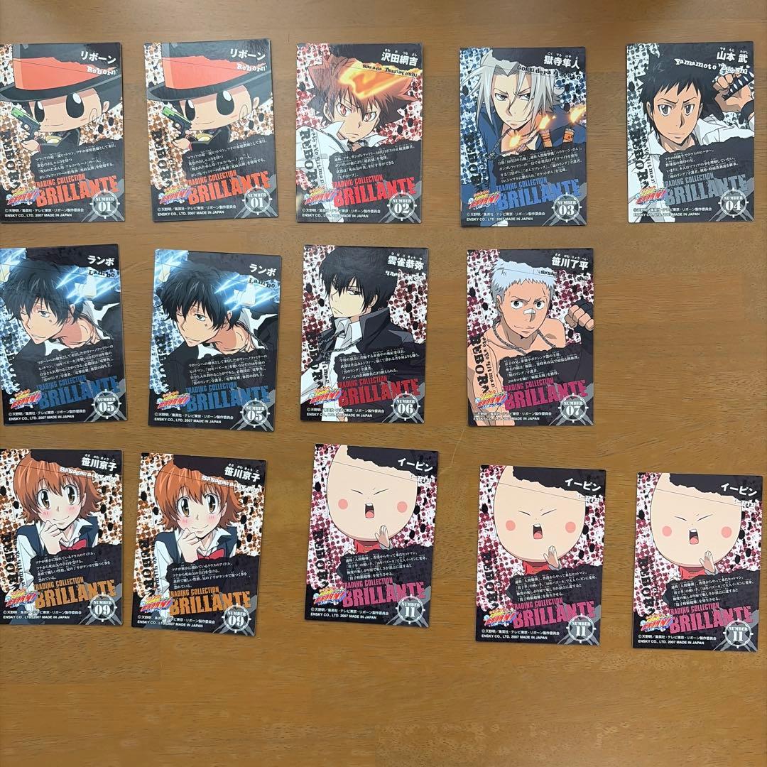 家庭教師ヒットマンREBORN トレカ　BRILLANTE 43枚+おまけ2枚