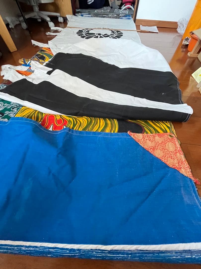 武者絵のぼり　木綿