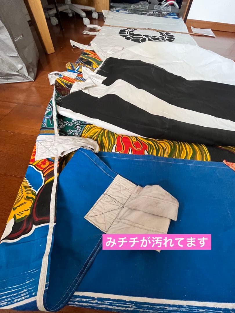 武者絵のぼり　木綿