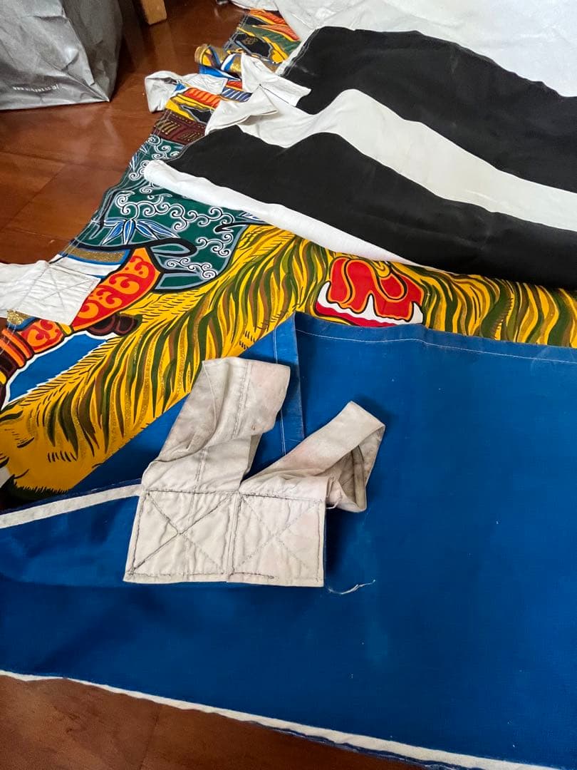 武者絵のぼり　木綿