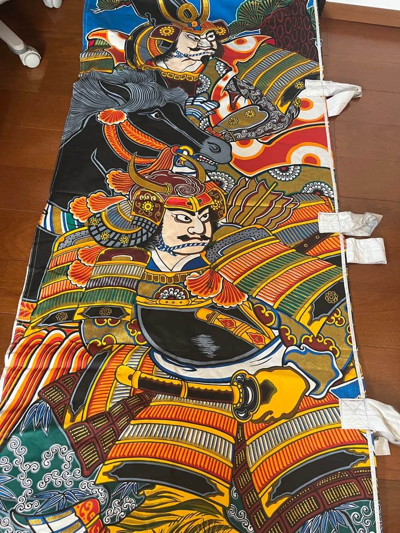 武者絵のぼり　木綿