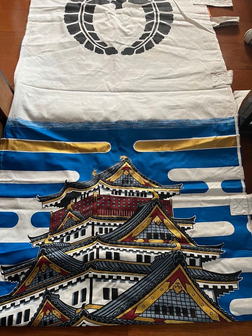 武者絵のぼり　木綿