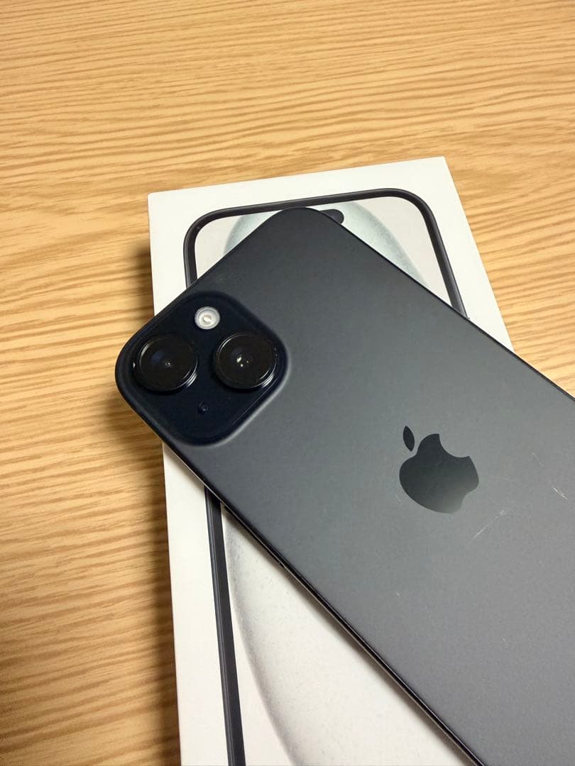 【バッテリー90%】iPhone15 128GB ブラック SIMフリー 箱あり