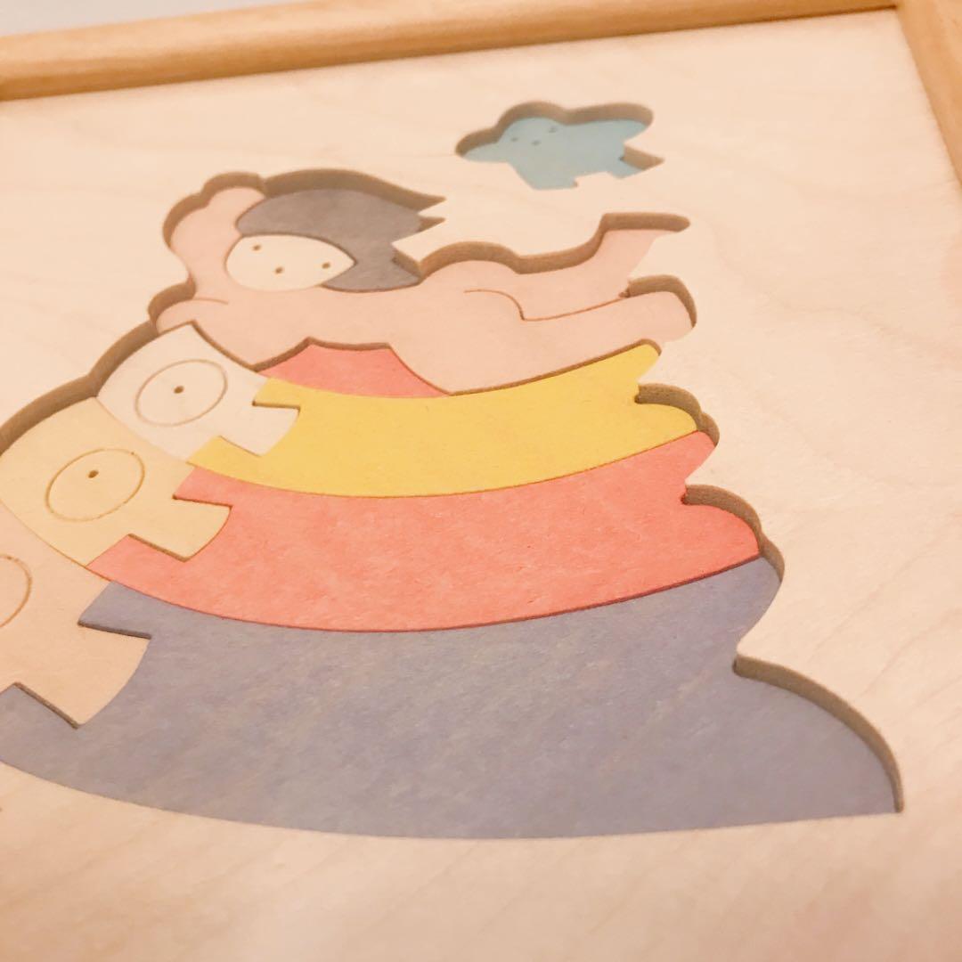 小黒三郎　組み木絵　直筆サイン入り　初節句　飾り