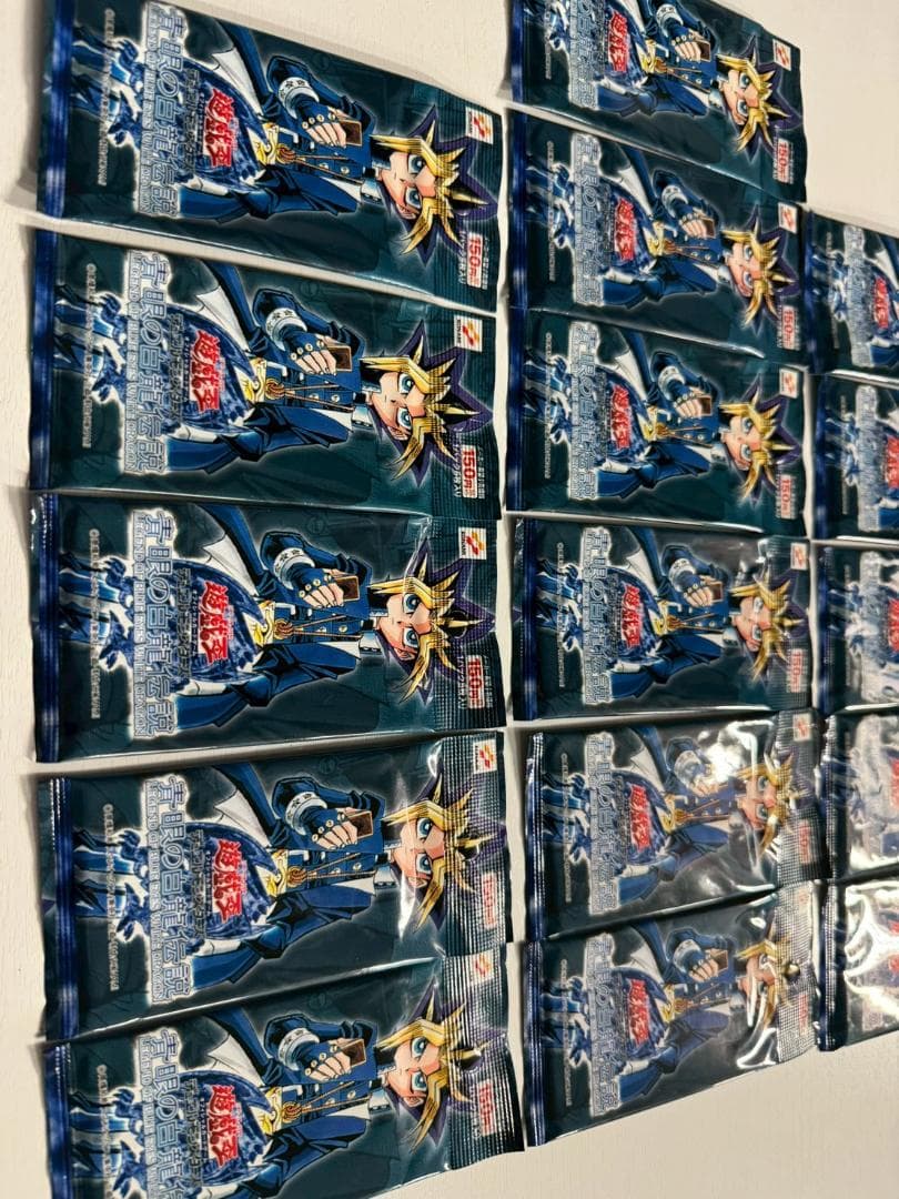 遊戯王 青眼の白龍伝説 未開封 16パックセット　まとめ売り