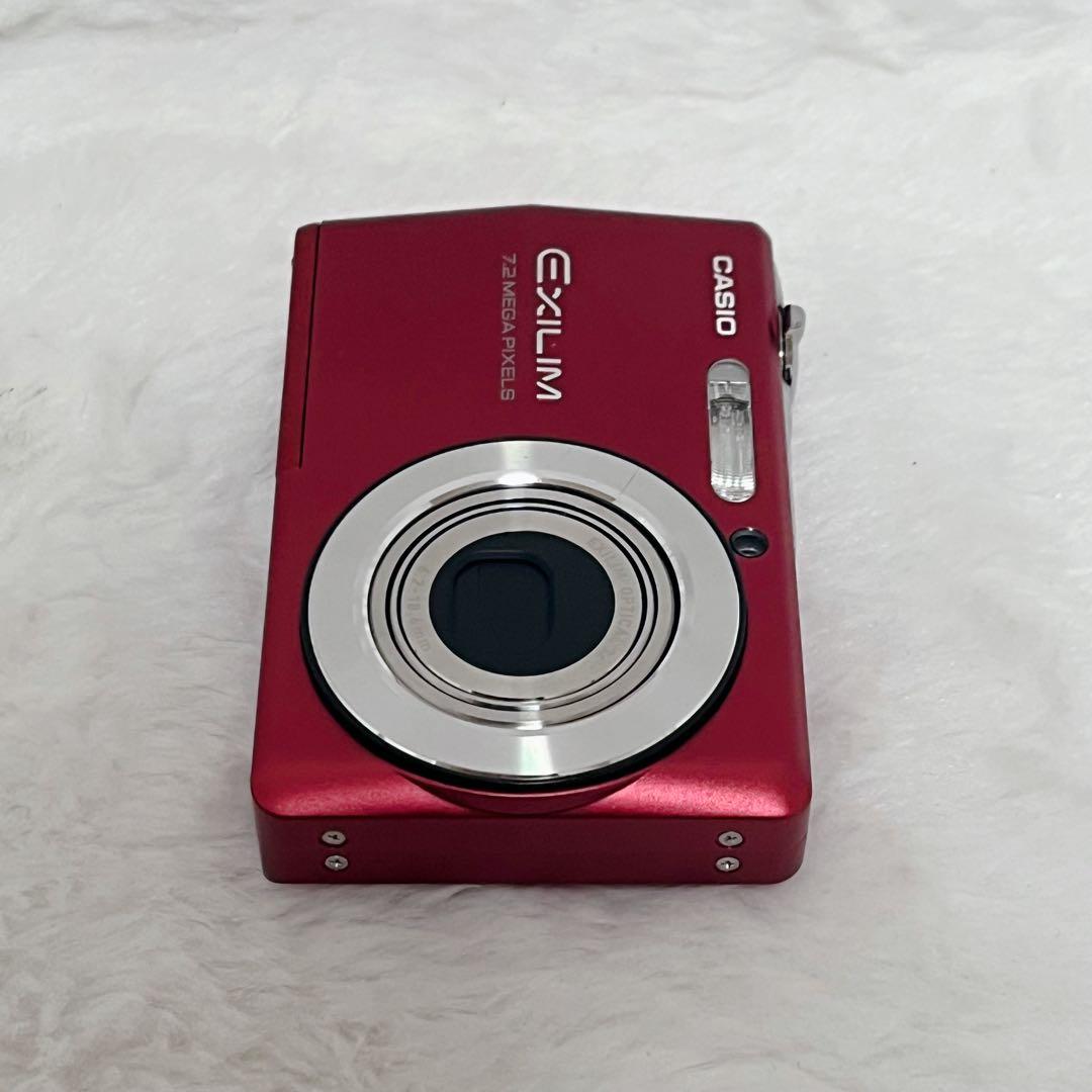 【美品】CASIO EXILIM EX-Z700 デジタルカメラ レッド