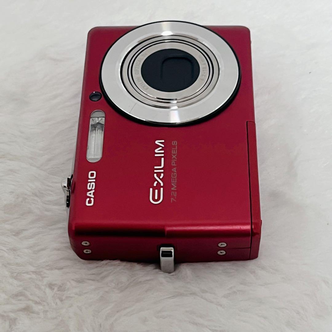 【美品】CASIO EXILIM EX-Z700 デジタルカメラ レッド