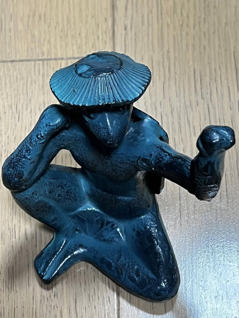 カッパ 河童 オブジェ 置物 骨董品
