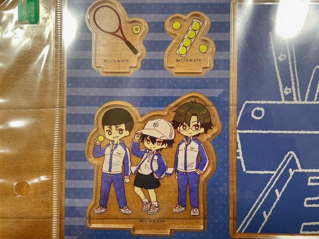 新テニスの王子様 アクリルジオラマ レトロアート 青春学園 越前リョーマ