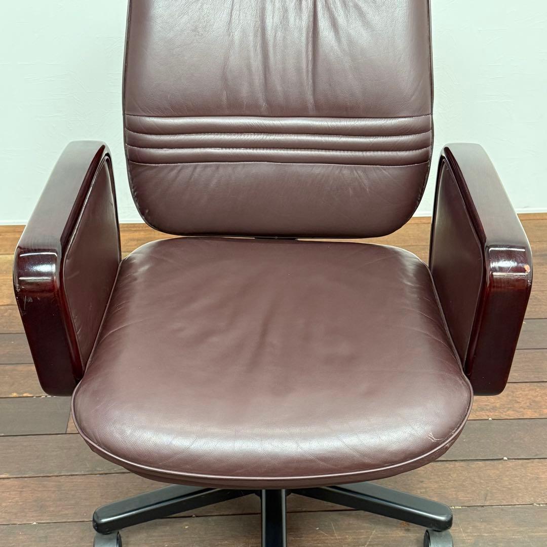 H22K18 カリモク karimoku エグゼクティブチェア デスクチェア