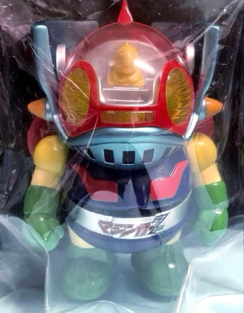 激レア【200体限定】■インディーズ系ソフビ 面取れ マグロZ / マジンガーZ