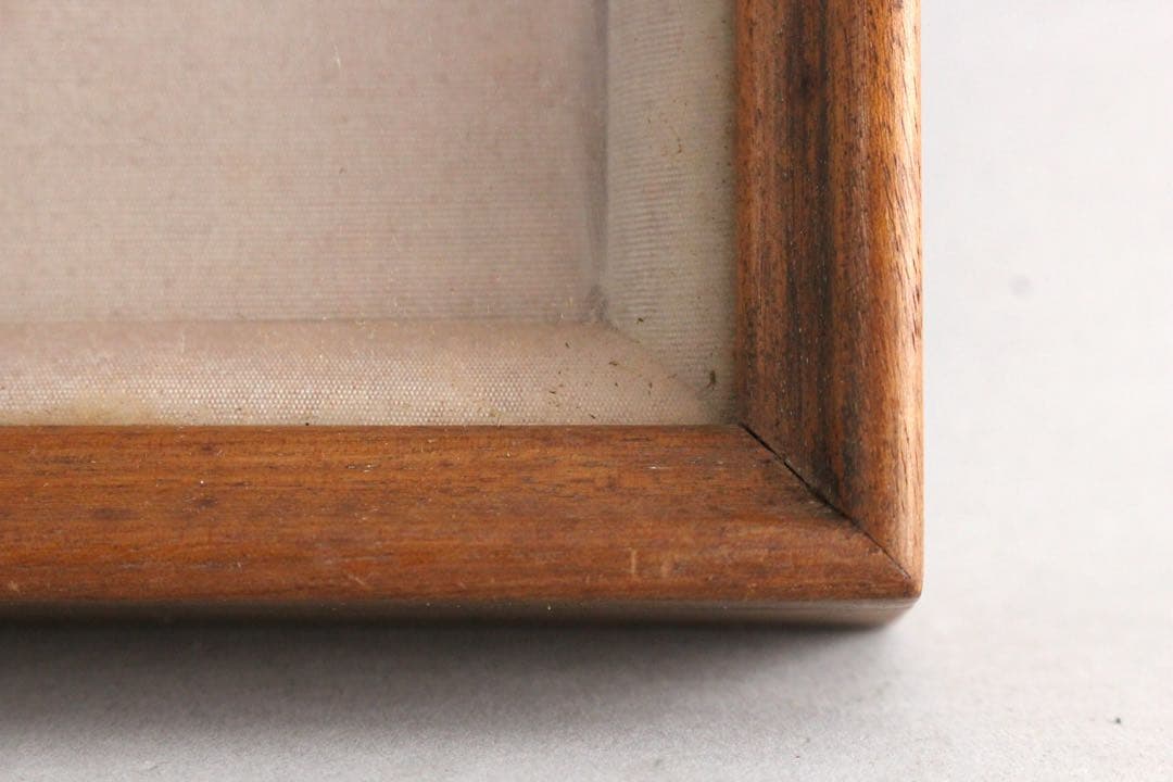 No5743 額装　木村廣吉　「杏」　直筆サイン　日本画　静物画　美術　送料無料