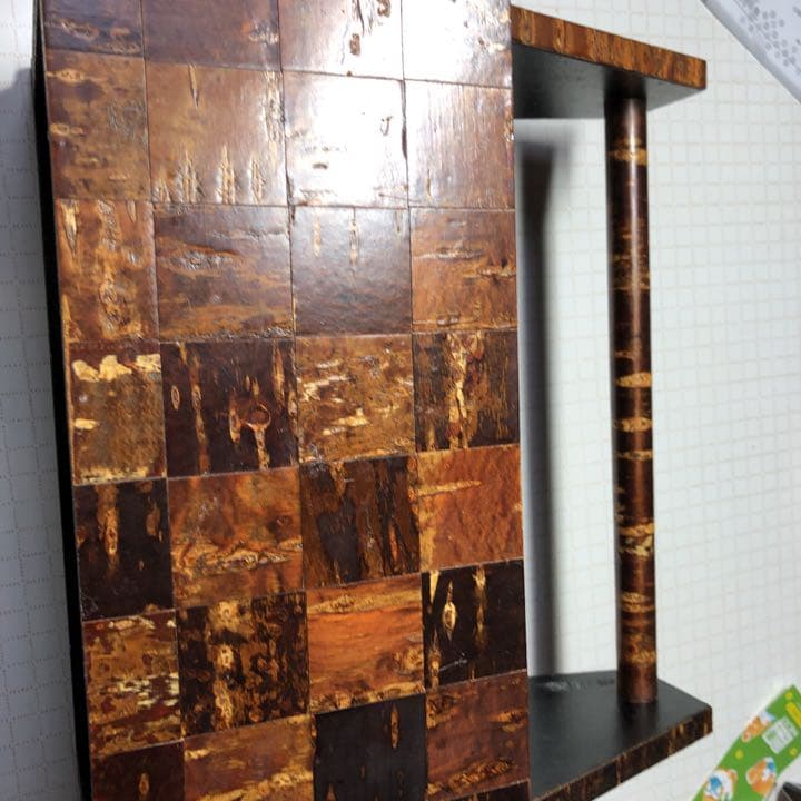 【艷麗黒漆】桜竹工芸マガジンラック