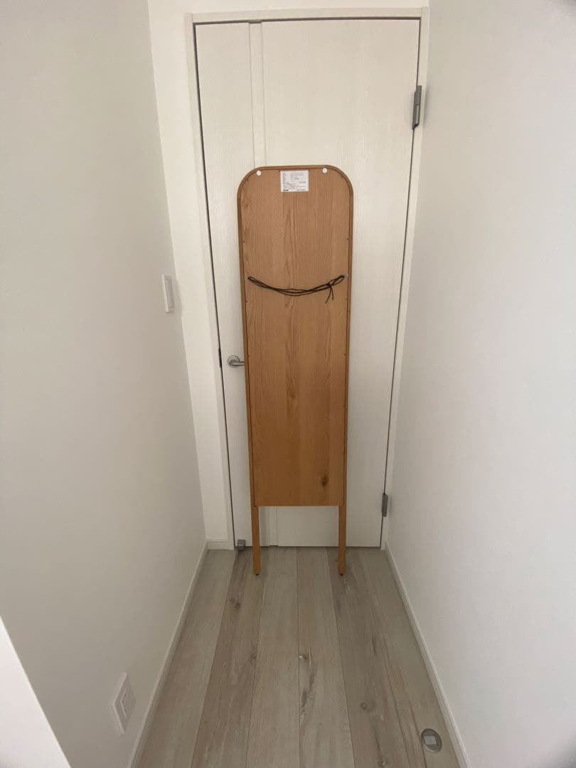 SUK スーク スタンドミラー 幅40cm 全身鏡 ミラー オーク 関家具