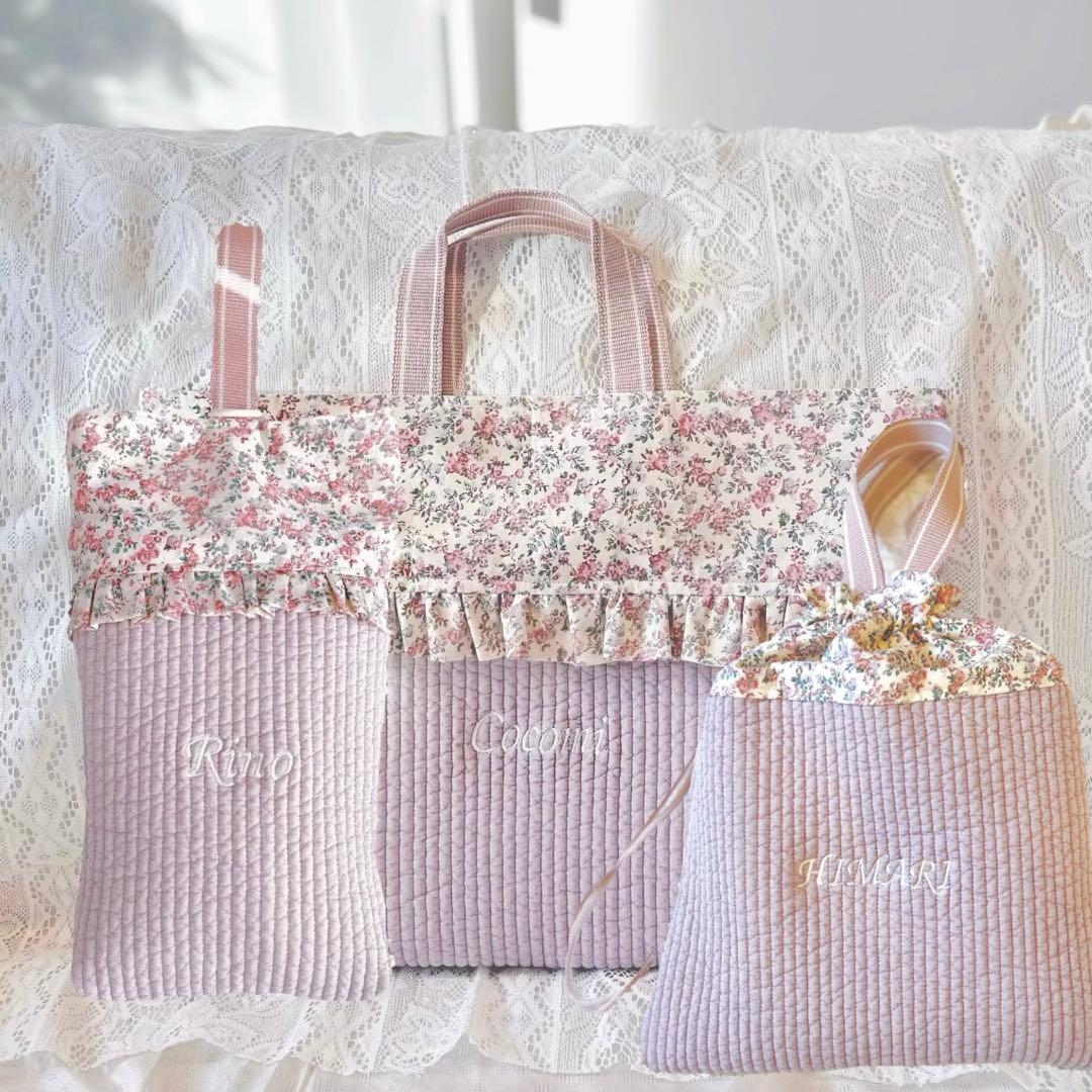 手提げ・レッスンバッグ・入園グッズ *muffin