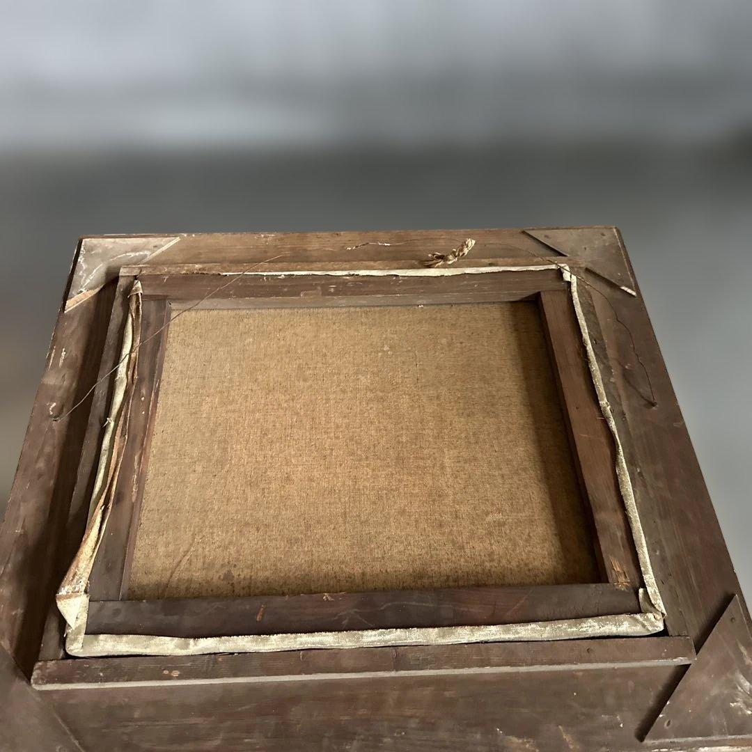 もっと瞬間的お値下げ❣️ヴィンテージ　味ありすぎる❣️油彩画 都市の風景