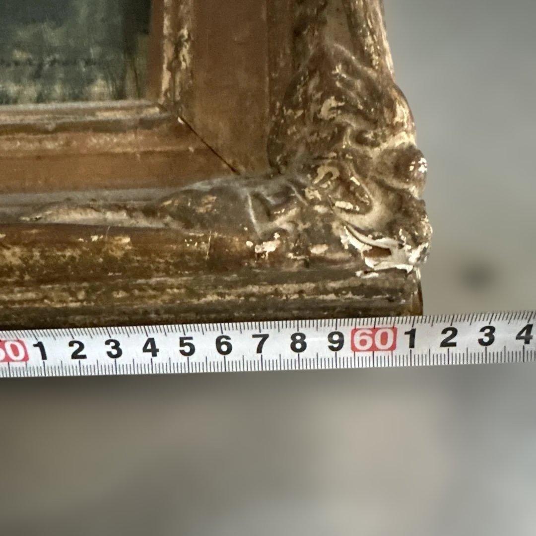 もっと瞬間的お値下げ❣️ヴィンテージ　味ありすぎる❣️油彩画 都市の風景